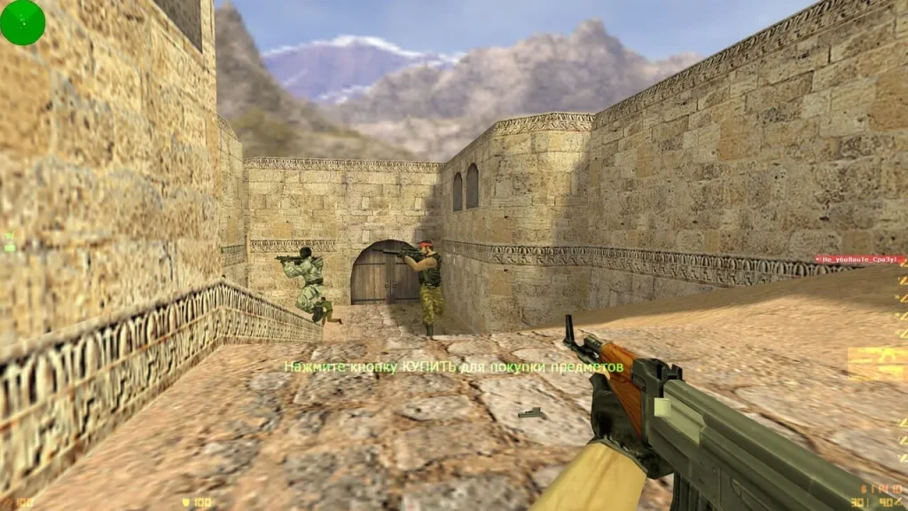 Counter-Strike 1.6 Original — геймплей від першої особи