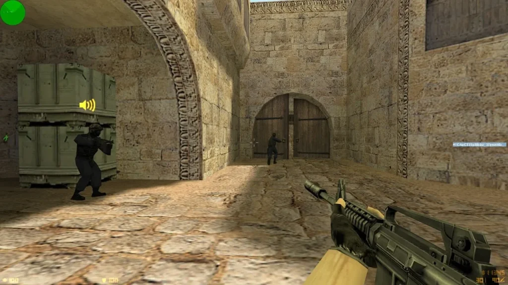 CS 1.6 Original — ігрова сцена на карті Counter-Strike 1.6